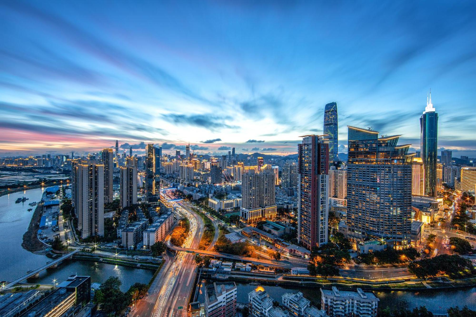 Yomanjoo City View Hotel - Shenzhen Nanshan Coastal City Flagship Store 외부 사진